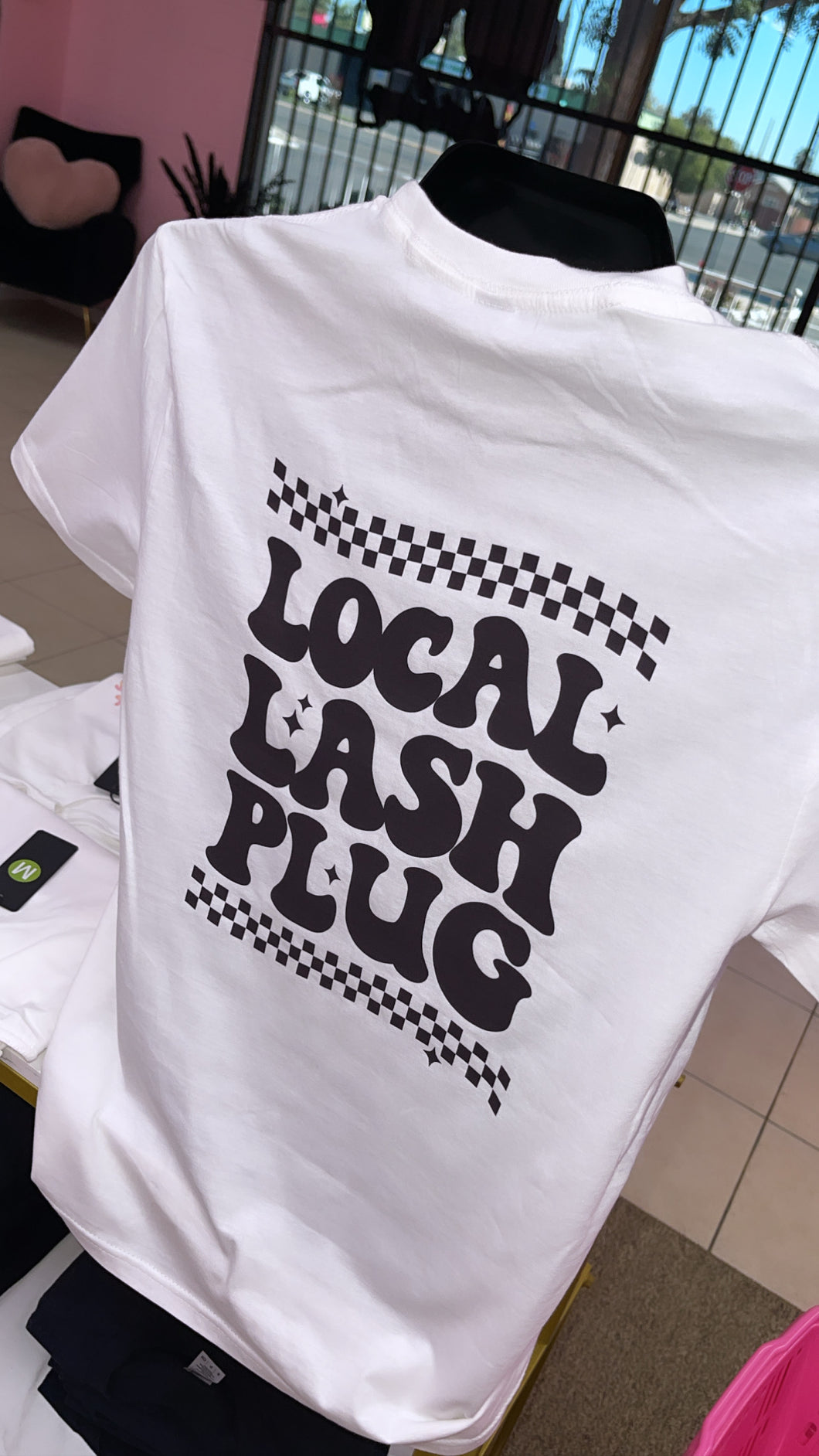 Local Lash Plug Tee